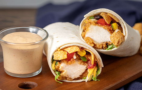 Fried Chicken Wrap