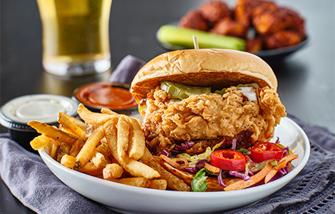 Zinger Chicken Burger